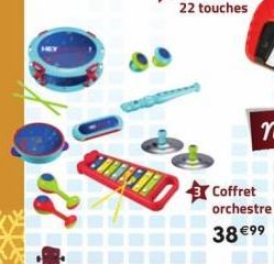 Coffret orchestre  38 €99 