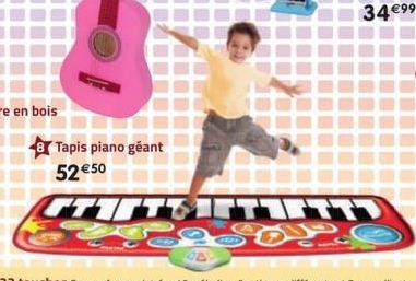 8 Tapis piano geant 52 €50 