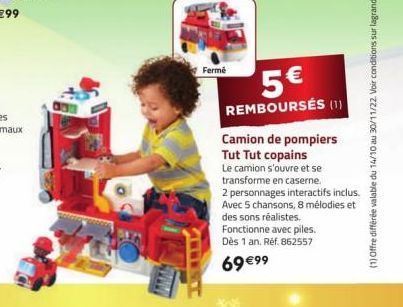 camion de pompiers 