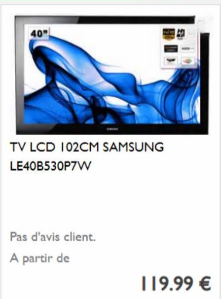 téléviseur Samsung