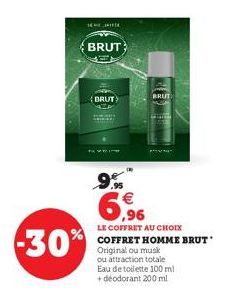 eau de toilette Brut