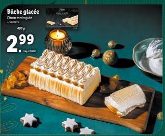Büche glacée Citron meringue -5401005  €  wwwwww 