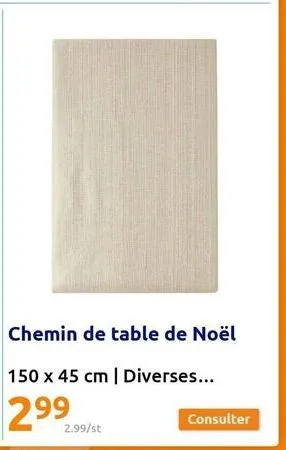 chemin de table 