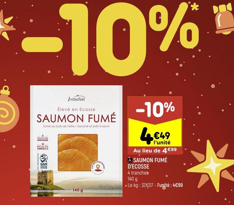 saumon fumé d'ecosse