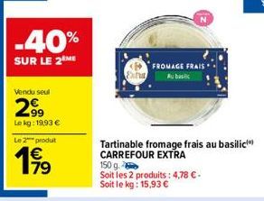 fromage frais Carrefour