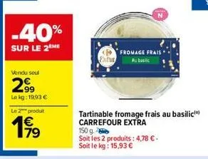 fromage frais carrefour