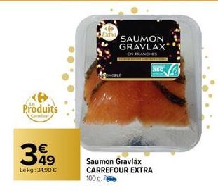 saumon Carrefour