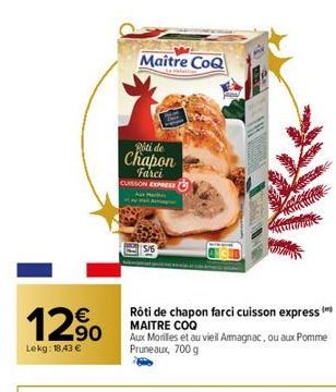 chapon Maître Coq