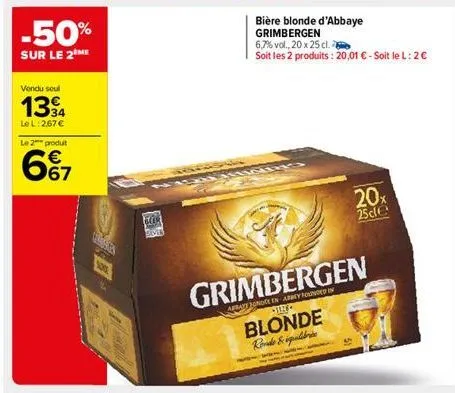 bière blonde grimbergen