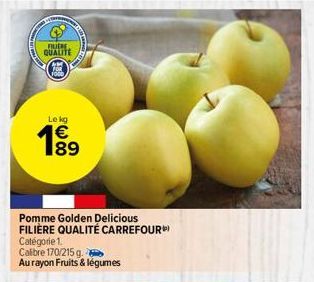 pomme golden 