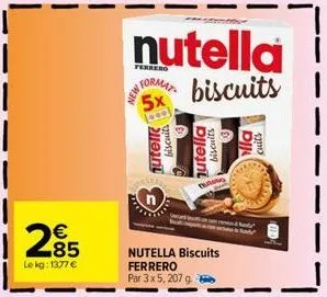 biscuits nutella