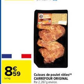 cuisses de poulet Carrefour