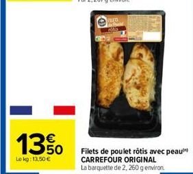 filets de poulet Carrefour