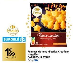 pommes de terre Carrefour