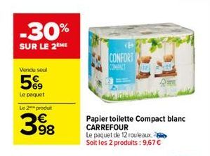 papier toilette Carrefour