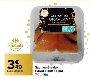 saumon carrefour