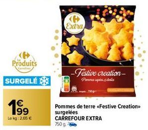 pommes de terre Carrefour