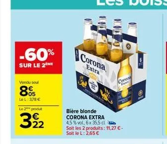 bière blonde corona