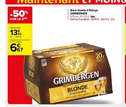 bière blonde grimbergen