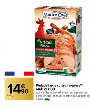 raisins Maître Coq