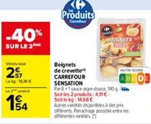 beignets Carrefour