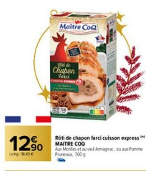 chapon Maître Coq