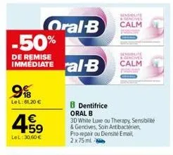 dentifrice oral-b