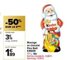 père noël kinder