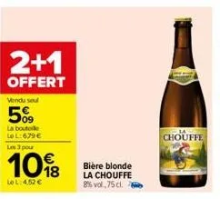 bière blonde 