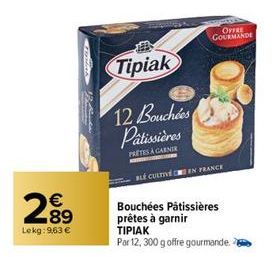 bouchées Tipiak