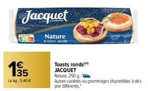 toasts jacquet