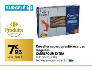 crevettes Carrefour