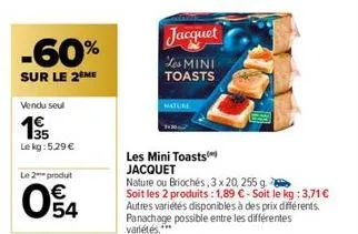 toasts jacquet