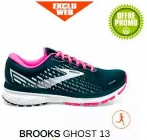 brooks ghost 13  offre promo  (k 