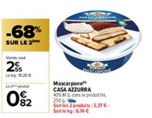 mascarpone Casa Azzurra