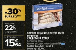 gambas Carrefour