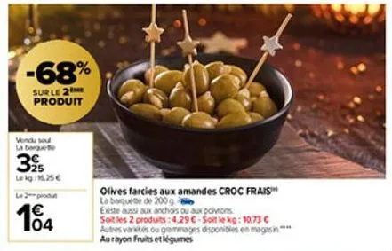 olives farcies 