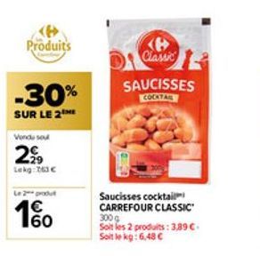 saucisses Carrefour