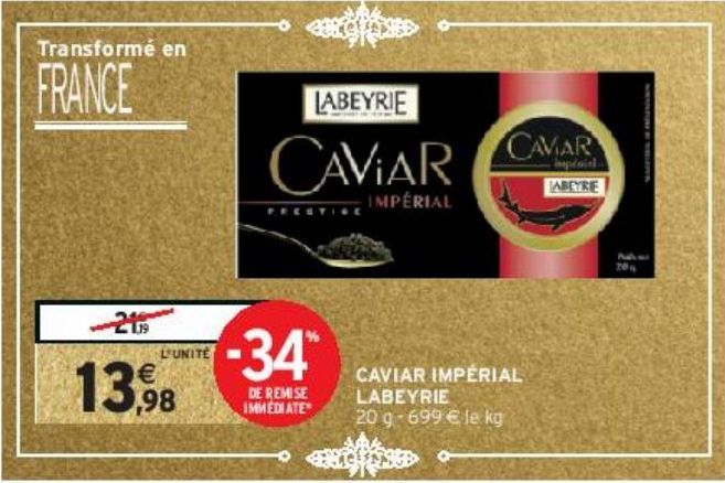 CAVIAR IMPÉRIAL LABEYRIE