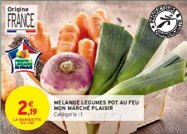 MELANGE LEGUMES POT AU FEU MON MARCHÉ PLAISIR