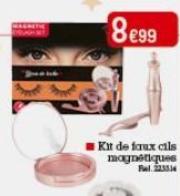 "Devende  And  8 €99  Kit de faux cils magnétiques Fl. 223534 