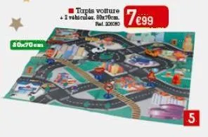 80x70cm  tapis voiture +2 vehiculos. 90x70cm.  ral 206060  €99  5  сл 