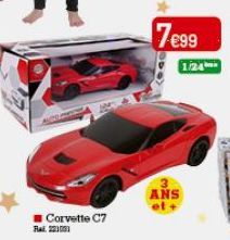 Corvette C7  Rai: 221051  7-€99  ANS et +  1/24 