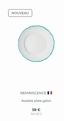 assiette plate 