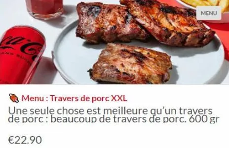 travers de porc 