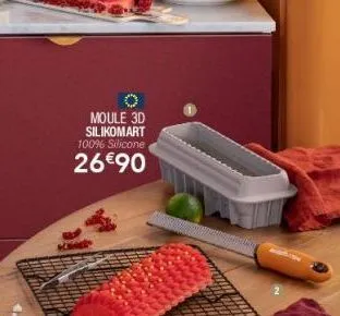 moule 3d silikomart 100% silicone  26€90 