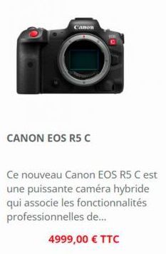 caméras Canon