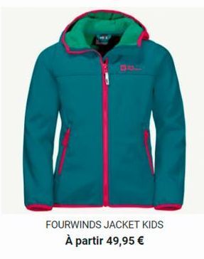 FOURWINDS JACKET KIDS À partir 49,95 € 