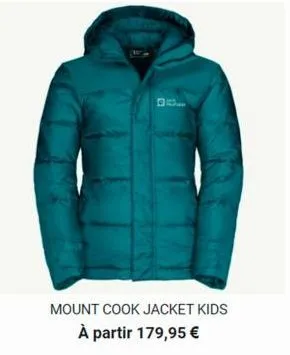 mount cook jacket kids  à partir 179,95 € 