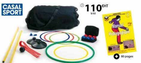 CASAL SPORT  110⁹HT  le kit  Manuel Pedagogique  In  50 pages 